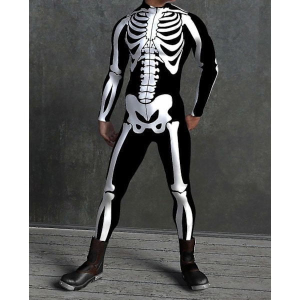 Robotdräkt för Män, Alien Dräkt för Män, Festivaldräkter för Män, Rave Dräkt för Män, Festival Body - WELLNGS VV023 Adult XL