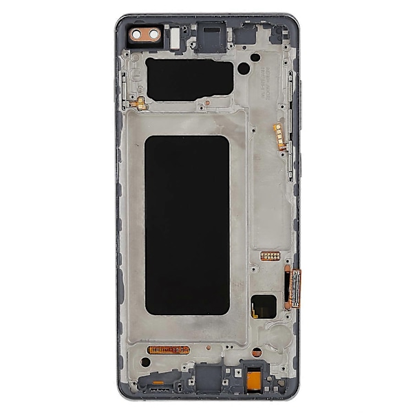 til Samsung Galaxy S10 Plus G975 LCD Skærm og Digitizer Samling + Ramme Udskiftningsdel - WELLNGS Style A