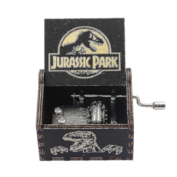 52 Tema Tre Håndsveiv Musikkboks Bohemian Rhapsody Tema Queen Jurassic Park Dragon Ball Bursdags Julegave-WELLNGS Moving Castle