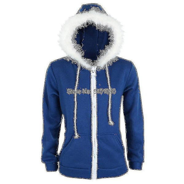 Chomel Undertale Sans Cosplay Hoodies Latex Maske Cool Skelet Cos Blå Frakke Halloween Cosplay Kostume Unisex Jakke Hovedbeklædning-WELLNGS only one coat M