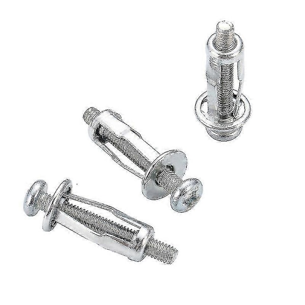15 st M4 M5 M6 M8 Petal Rivets Mutter Jack Nuts Bil Metallskruv för Ihålig Vägg Järnskal Petal Mutter Expansion Lantern-WELLNGS 15pcs M4