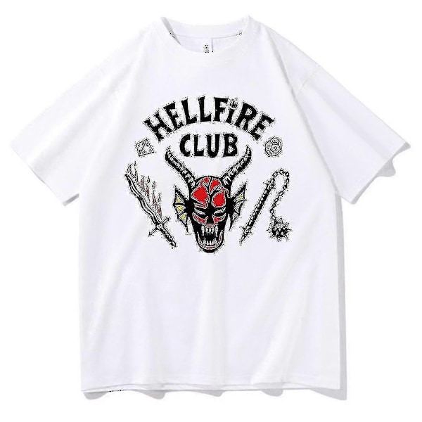 Stranger Things 4 Hellfire Club T-paita - WELLNGS Style1 110
