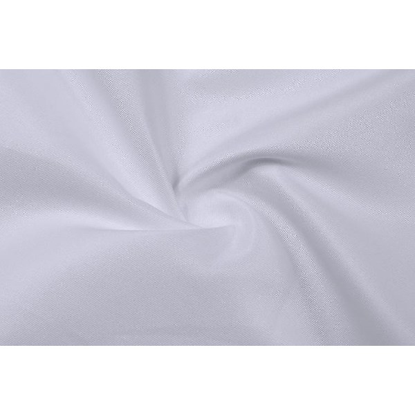 Menn's Regular Fit Langarmet Oxford Skjorte - WELLNGS White S