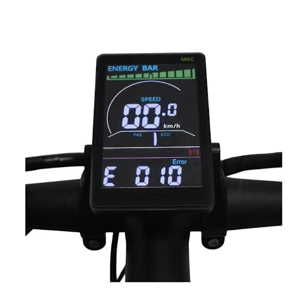 M6C sähköpyörän LCD-näyttömittari 24V-60V E-skootterin LCD-paneeli värillinen näyttö USB:llä Mountain-WELLNGS:lle