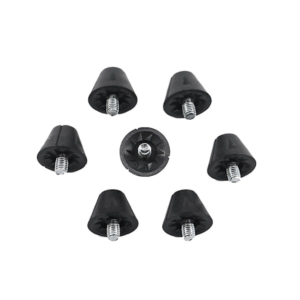 25 kpl Jalkapallokengän Vaihtopiikit 13mm Jalkapallokengän Piikit 5mm Kierteitetyille Juoksukengille - WELLNGS