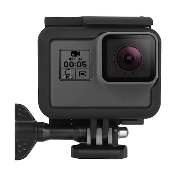 Ram kompatibel med GoPro Hero (2018) / 6 / 5 Hölje Gränsskydd Skal Tillbehör Kompatibel med Go Pro Hero-WELLNGS