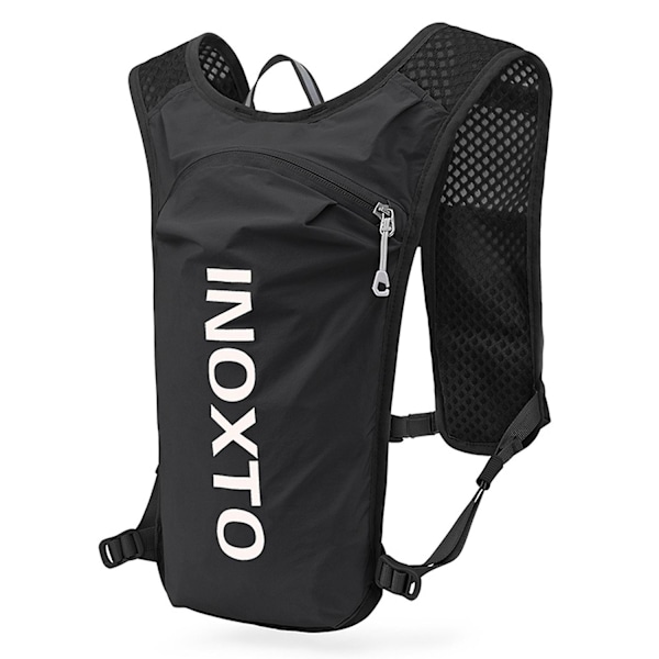 5L Utendørs Løping Ryggsekk Sykkel Ryggsekk Sports Vest Ultralett Riding Bag Kvinner Menn Pustende Jogging Sport Ryggsekk for Camping Fotturer Sykling White