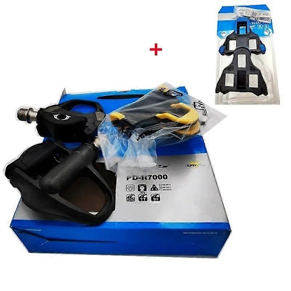 105 PD R7000/PD5800/R540/R550 landevejspedaler kulfiber klikpedaler SPD pedaler med SM-SH11 klamper ultegra pd-r8000-WELLNGS R7000 one more sh12