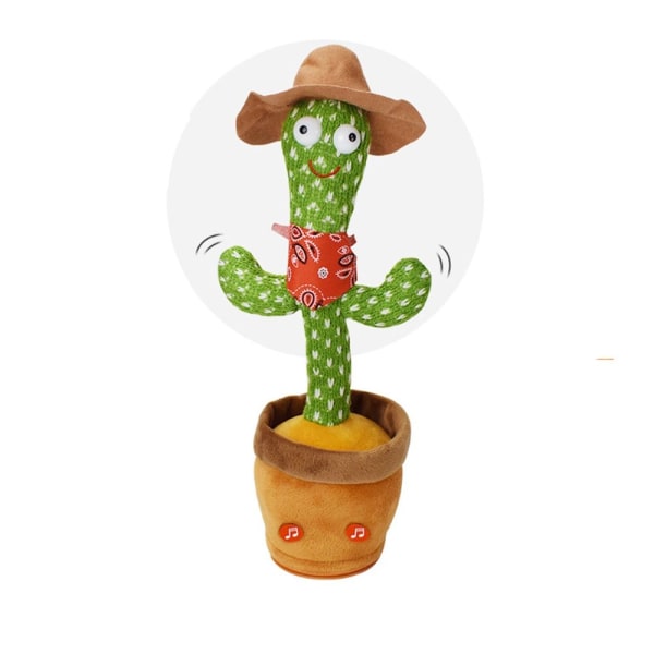 Sings Dance Repetitive Talking Cactus Toy 3