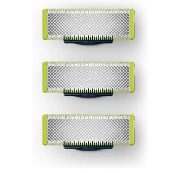 3PCS styck rakblad kompatibel med Philips Oneblade ersättnings One Blade Pro blad män-WELLNGS