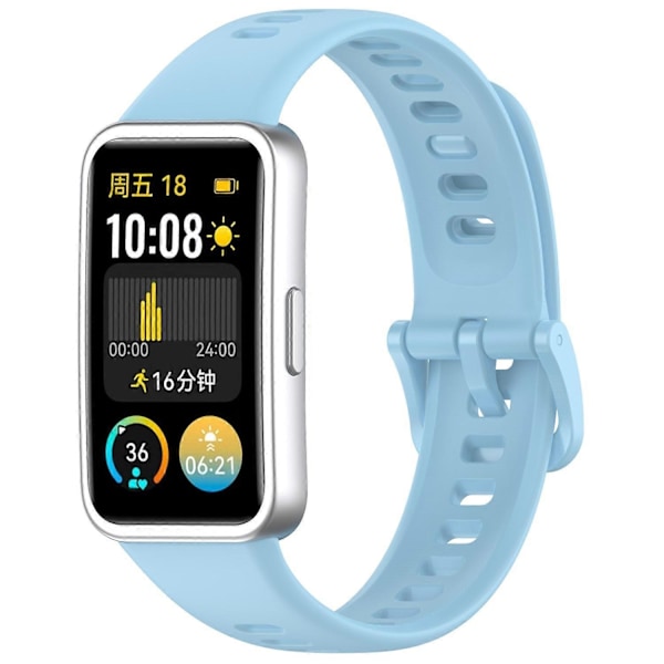 til Huawei Band 8/8 NFC/9/9 NFC Blank Silikone Urrem Udskiftningsurrem - WELLNGS Style O