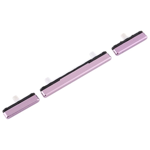 3 st OEM-strömbrytare och volymknappar till Samsung Galaxy Note9 N960 - WELLNGS Purple