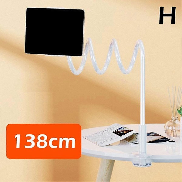 Sengtelefonholder Fleksibel Lang Arm Telefonholder - WELLNGS 80 black