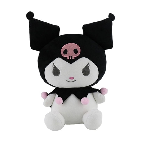 Söpö My Melody -piirretty Kuromi -pehmolelut Klassinen musta-WELLNESS Classic Black