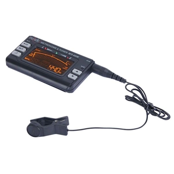 Musedo MT-40W Metro-tuner Tone Generator Electronic Digital LCD 3 in 1 LCD Clarinet Saxophone Tuner/Metronome-WELLNGS