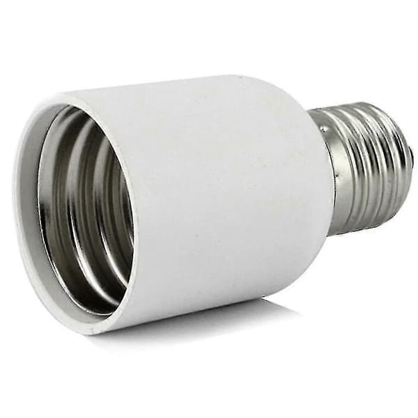 E27 til E40 Adapter Hvid Lampeholder Konverter Hjem Medium Pære-WELLNGS