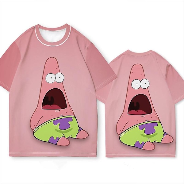 On Sales Sommer Patrick Star Shorts T-shirt Sæt Ferie Strand Strandbukser Herre Blomsterbukser Trend Rundt Surf Casual Bukser-WELLNGS 8 L