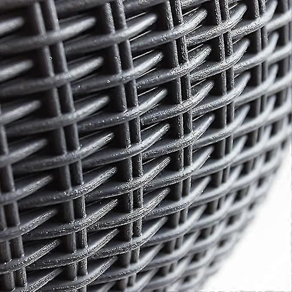 Hængepotte, Rattan, Grafitgrå-WELLNGS 21cm*13cm