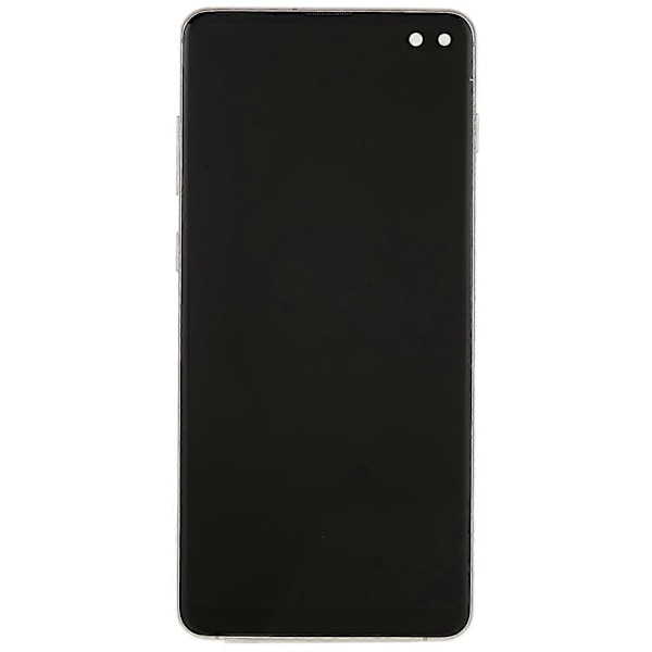 for Samsung Galaxy S10 Plus G975 LCD-skjerm og Digitizer-enhet + Ramme Erstatningsdel - WELLNGS Style E