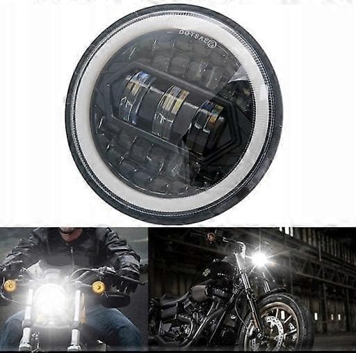 Forlygte LED Lampe Front Godkendelse Til Motorcykel - WELLNGS