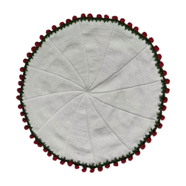 Bouquet Tæppe Hæklesæt Hæklestartersæt til Bouquet Gave Håndværk Håndlavet DIY Håndværk Strikkesæt til Entusiaster Voksne-WELLNGS White Red Rose