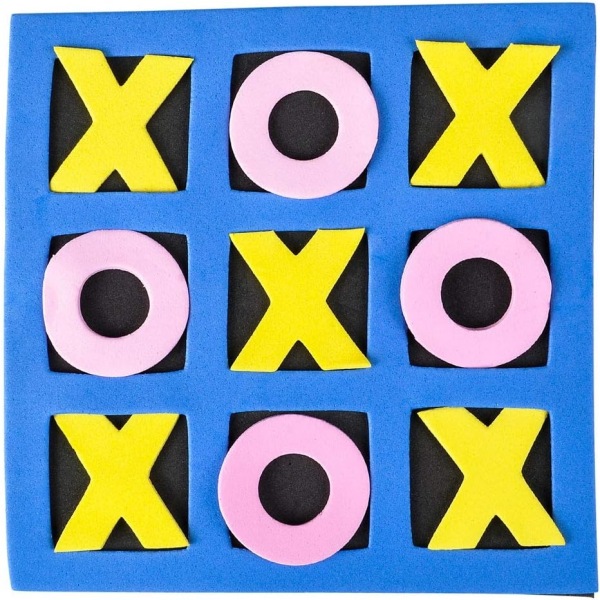 Tic Tac Toe (Mini Tic Tac Toe Skumbrett Spill for Barn, Bursdag-WELLNGS