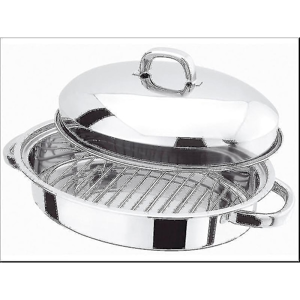 Judge Basics Mini Oval Roaster  Rack Ruostumaton teräs H017-WELLNGS