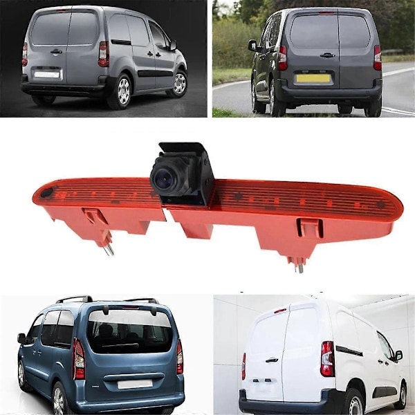 3. bremselys bakkamera med AV-skærm til Berlingo Partner Opel Combo ProAce-WELLNGS