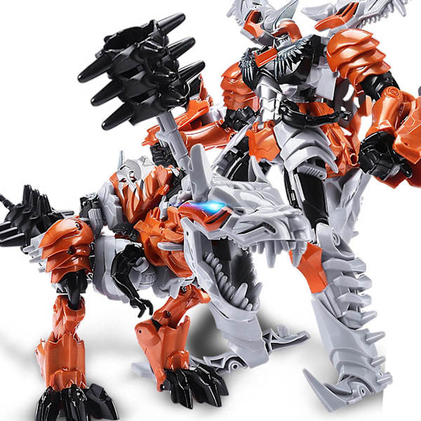 Deformation Robot Leksak, Transformers Deformerad Bil Actionfigur Modell Present till Barn Flickor Pojkar - WELLNGS orange