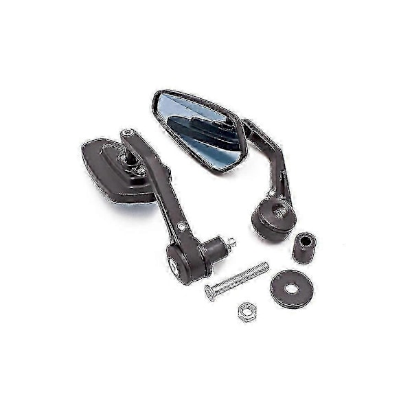 Backspeglar för styre kompatibla med KTM Duke 390/690/790/890/1290 & RC390 motorcyklar 2-WELLNGS Black