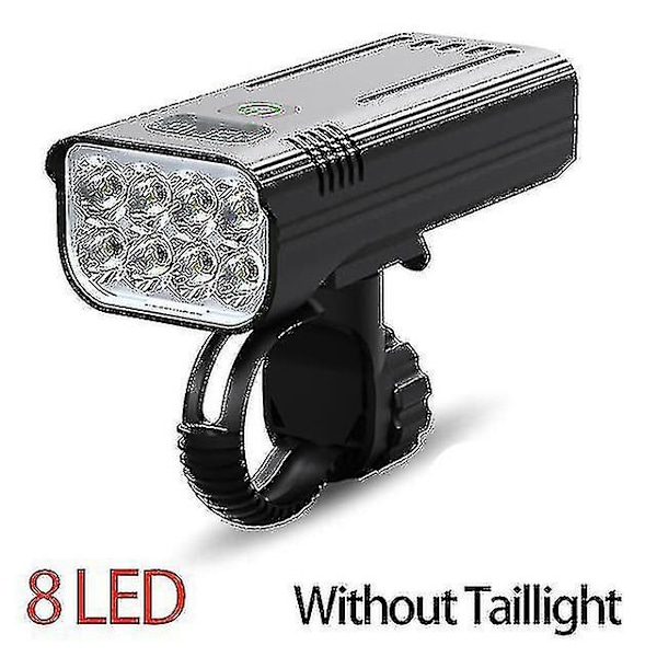 30 000 Lumenin Pyörävalo 10 000 mAh USB Latautuva Akku LED Polkupyörän Etuvalo MTB Vedenkestävä Taskulamppu Etuvalo - WELLNGS