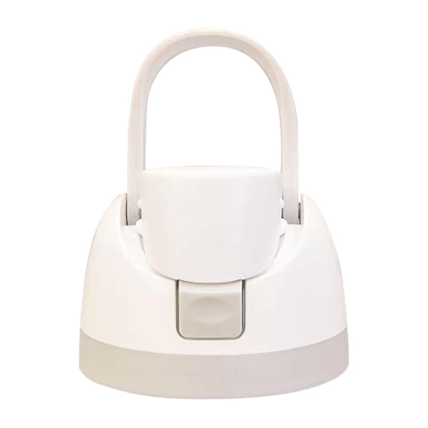 Ersättningslock för OWala Thermo Bottle En knapp Vattenflaska Topplock Ingen läckage Vatten Flip Lock-WELLNGS White