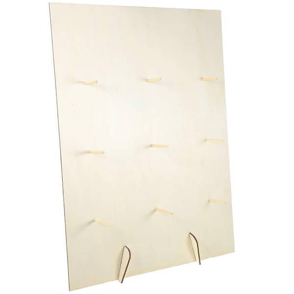 Donut Display Stand Træ Donuts Display Board Desktop Blank Donuts Display Rack-WELLNGS