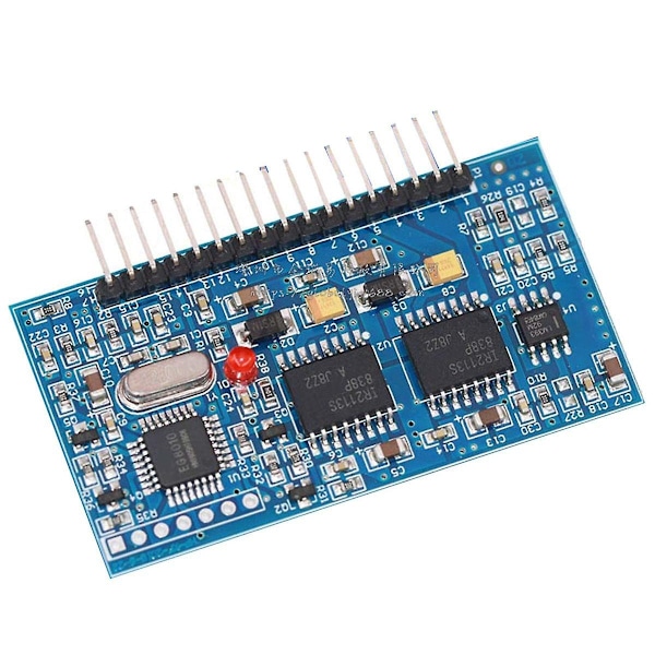 5V DC-AC ren sinusinverter SPWM-driverkort EGS002 12Mhz krystaloscillator EG8010 + IR2113-WELLNGS