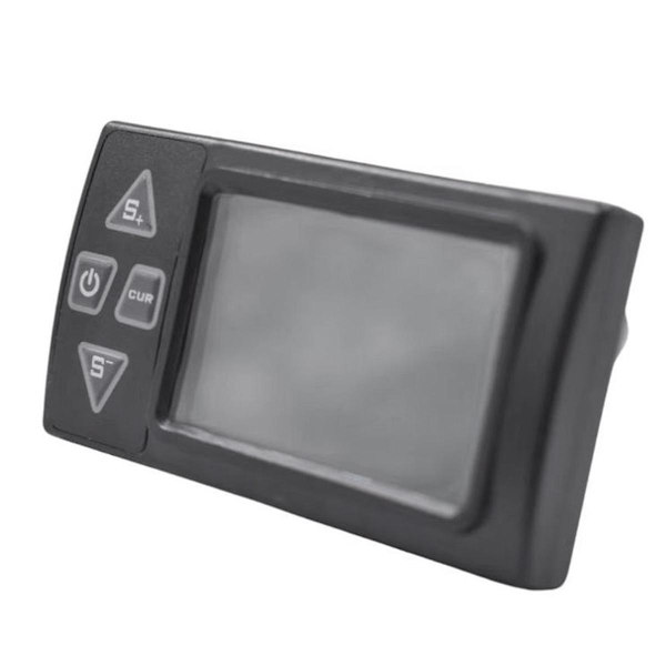 EBike sähköpyörä S861 LCD-näyttö 6PIN 24V 36V 48V Ebike Manuaalinen ohjausnopeusmittari Vedenpitävä liitin-WELLNGS 0 0