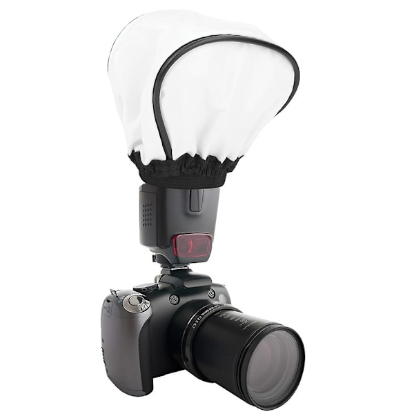 2x Softbox Diffuser til Foto Speedlite Flash Lys - WELLNGS