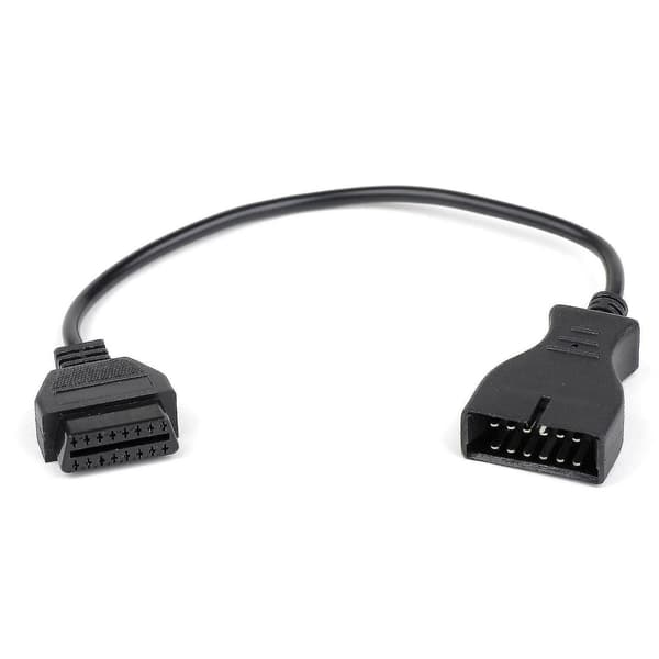 12-pins Obd1 til Obd2 16-pins adapterkabel - WELLNGS