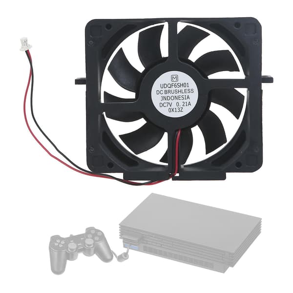 Udskiftnings intern køleventilator DC 7V til PS2 50000/30000 Nem installation - WELLNGS