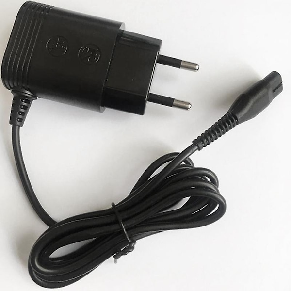Egnet til barbermaskine, A00390 opladerledning adapter EU-stik - WELLNGS