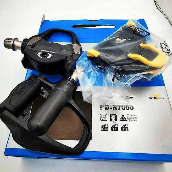 105 PD R7000/PD5800/R540/R550 landevejspedaler kulfiber klikpedaler SPD pedaler med SM-SH11 klamper ultegra pd-r8000-WELLNGS R7000Boxed