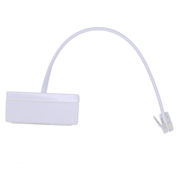 RJ11 stik til dobbelt UK BT stikkontakt adapter - WELLNGS