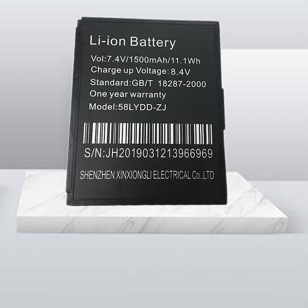 Batteri til ZJ-5805 58mm Bluetooth POS Kvittering Termisk Printer - WELLNGS