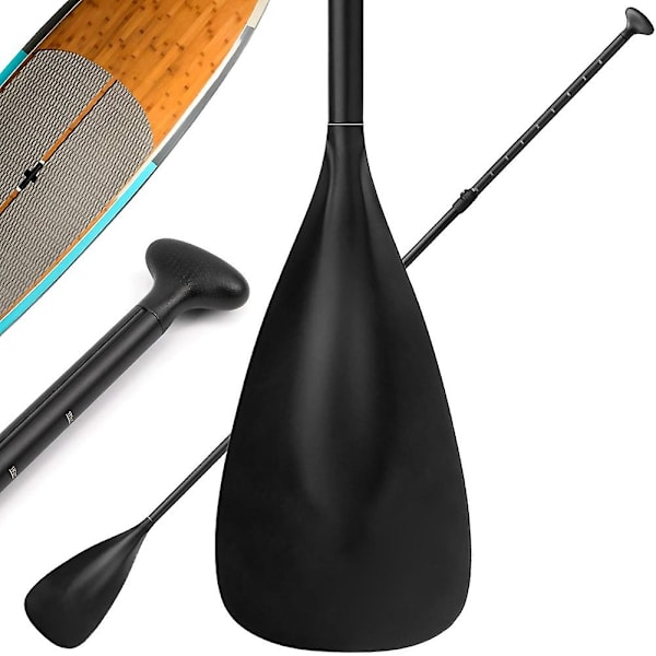 Justerbar Stand Up Paddle Board Paddel med Unik Låsdesign Flytande Legering Skaft Paddleboard Pa-WELLNGS
