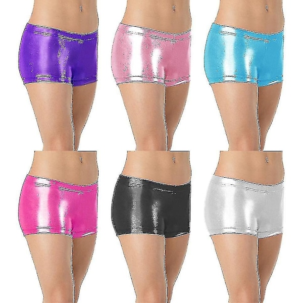 Flickor Gymnastik Shorts Ballet Gymnastik Shorts-WELLNGS Gold 130cm