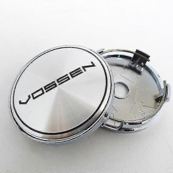 4 stk. 60mm Vossen Felgsenter Navkapsel Bilfelger Støvtett Deksel Navkapsler 56mm Emblem Auto Styling Tilbehør-WELLNGS A