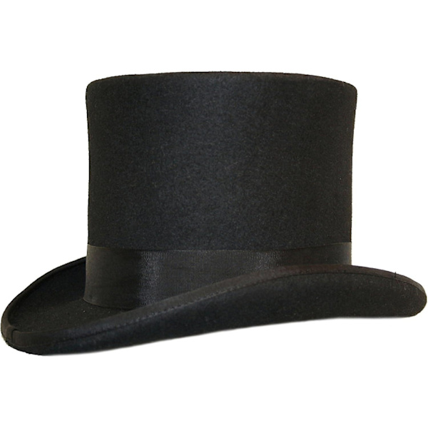 Handgjord ulltopphatt med satinfoder - WELLNGS Dark Grey XL