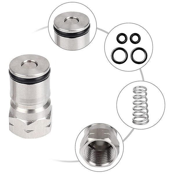 Post til Cornelius Type Ball Lock i rustfrit stål med Poppet Post-WELLNGS