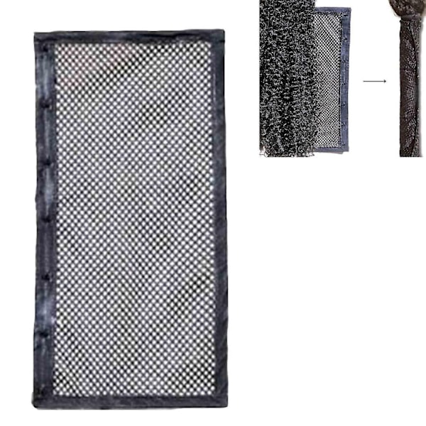 Hiustenpidennystyökalu, Length-n-Lock, Kuunvalon kiharat kiharille, Length-n-Lock kiharille tarkoitettu hiusverkko - WELLNGS 13in