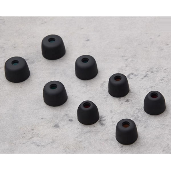 Mjukt silikonfodral för WF 1000XM5 Antislip mjuka öronproppar Öronpropp Öronkåpa-WELLNGS Black