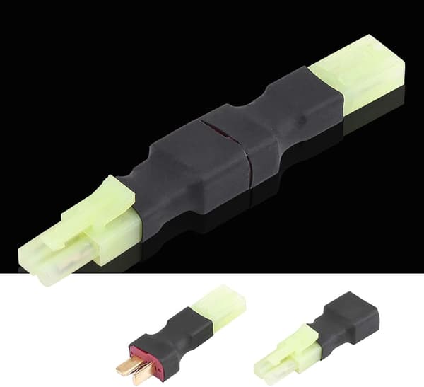 Deans Stik T-Connector Han/Hun Adapter Kit til RC Biler, Fly, Helikoptere, Droner, Lithium Batterier - WELLNGS